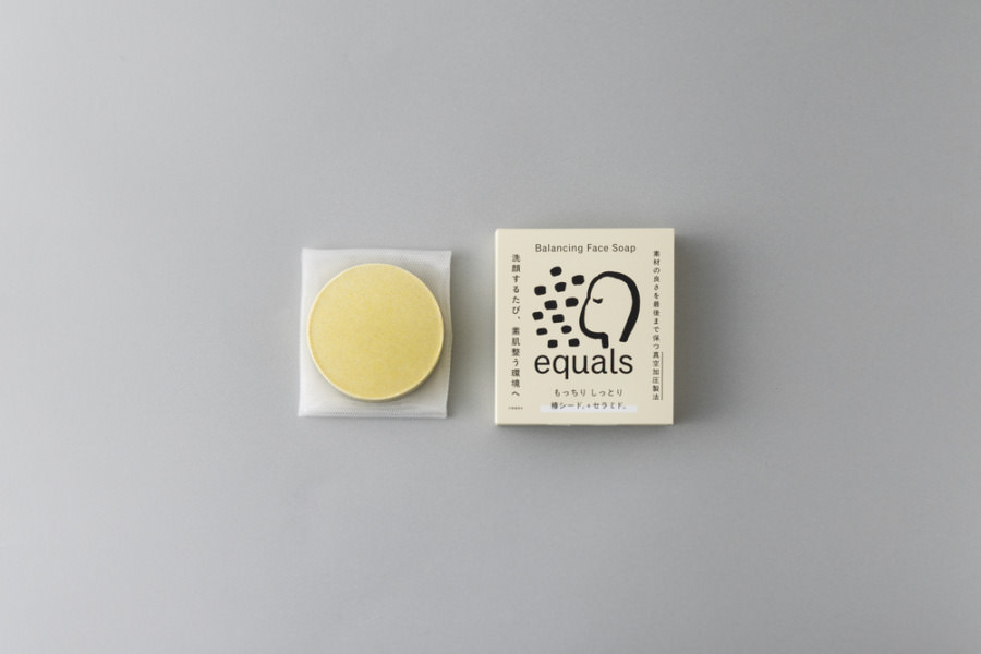 佐賀県みやき町にある株式会社ロイスが手がける洗顔石鹸ブランド「equals（イコールズ）」の商品リニューアル。